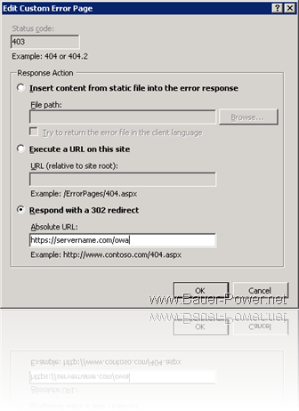 How To Redirect To Exchange 2007 OWA in IIS 7 and Windows Server 2008 ...